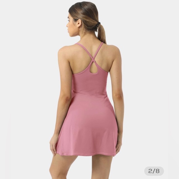 Halara Everyday Cloudful Dress, Pink, size S - Picture 2 of 5